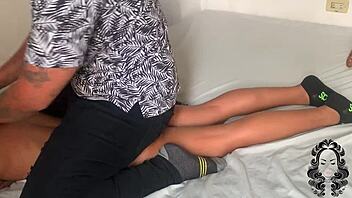 he dominated my stepsister with an erotic massage