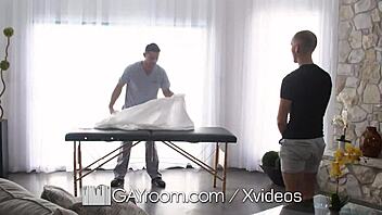 Gayroom Big Dick Massage with Anal and Facial
