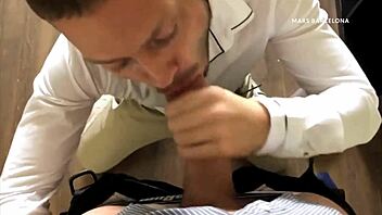 blowjob in the office with huge cock