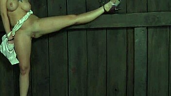 Masked Beauty Endures Hard Breast Binding And Intense Toy Drilling