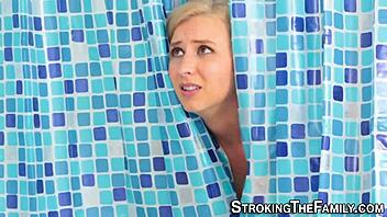 Mature Cougar Receives Facial Treatment