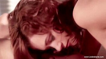 Sensual lesbian lovers, are you kissing and connecting intensely with toys?