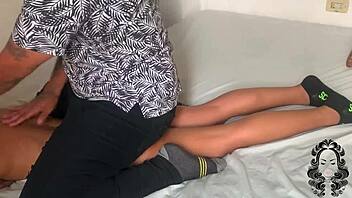 he dominated my stepsister with an erotic massage