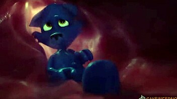 Orange fox teases with oral delights in cakeinferno's sequel