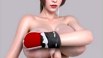 yo, check mai shiranui cosplay titjob in uncensored hentai ai art