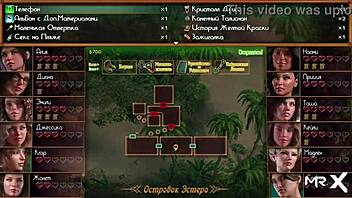 in treasure of nadia, she gets so horny and grabs his cock in episode 2 14