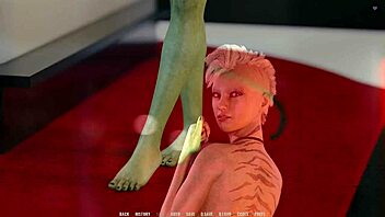 lesbian assfuck orgy in 3d