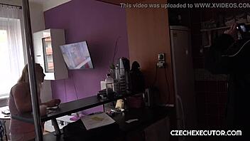 Naughty Blonde Bends Over For Doggystyle Sex