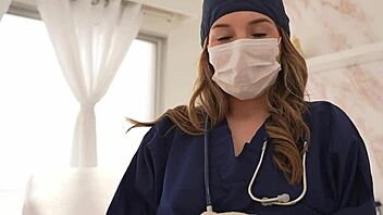Dr. Dani Ortiz's wet pussy visit for stress relief