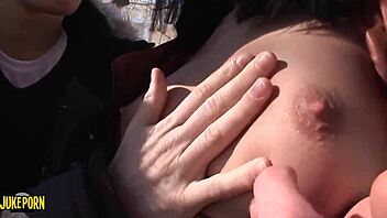 Friends Engage In Intense Threesome With Anal And Facial In Living Room