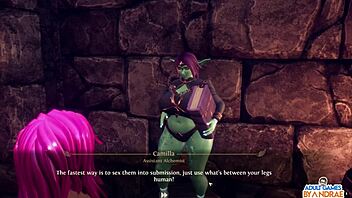 Big-boobed milfs milk and fuck in 3D hentai