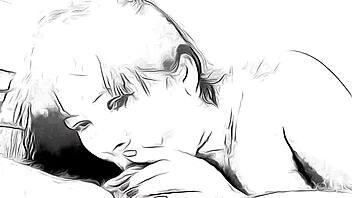 crtani Take On Me: nimfomanka dobija duboko gutanje kurca 😈