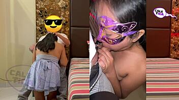 peruvian amateur cajacha caleta debuts with anal initiation in caletica