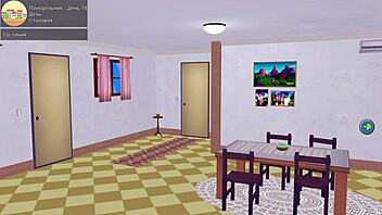 step mom and stepdad give special attention to stepdaughter in threesome with big ass.