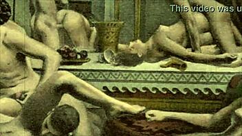 Vintage Erotic Animation with Retro Cartoon Style