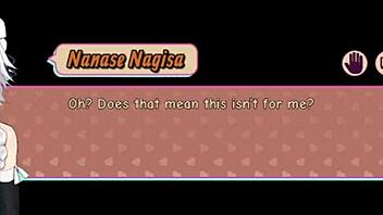 Nanase’s sensual femboy handjob in this hentai cartoon