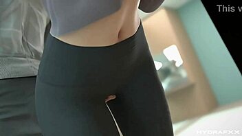 gwen's wild workout in 3d action