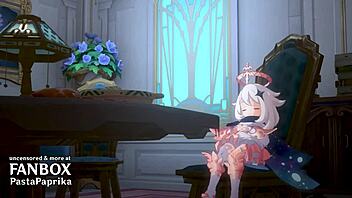 a 3d anime cartoon video featuring creampie scenes