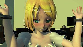 Rin, what are you doing with that massage chair?