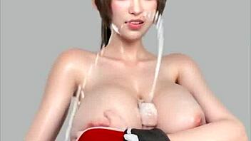 3D Hentai: Fatal Fury's Mai in uncensored cosplay action