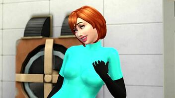 Danny Phantom's secret desire: fucking his own mother in The Sims 4