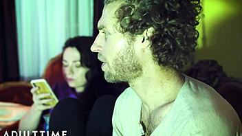 Quarantine got wild with step-dad during model time fun.