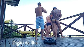 fucking curvy asses on the balcony