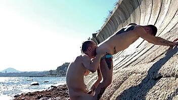 ever tried banging strangers by the sea in a hidden spot? i’m hooked on extreme public sex!