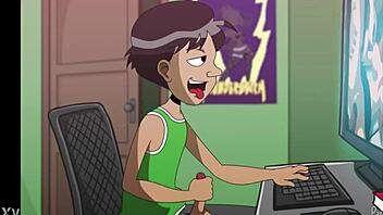 stepmom, you caught me jerking off, now what?