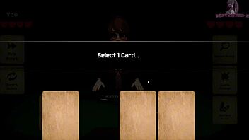 In x roulette 2, she lies on the table for doggy style blowbang with monster cocks and bukkake