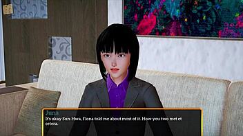 exploring my new family dynamics in this homemade anime