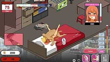 Hentai game with big tits wife cheating in handyman legend.