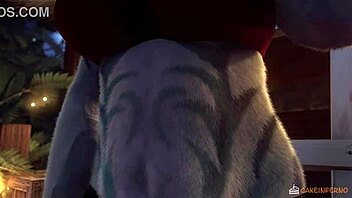 Orange fox teases with oral delights in cakeinferno's sequel