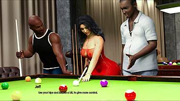 Anna Exciting Affection - Double Penetration with BBCs in Wild Action