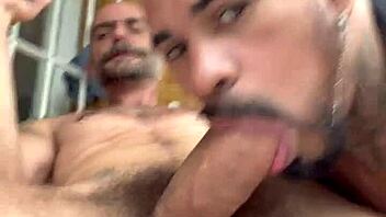 Smoking a cig while ronny aislan sucks my big cock 😏