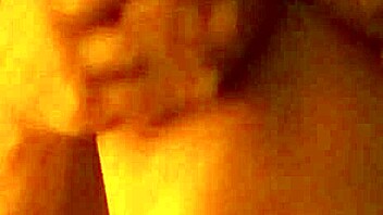 Horny slut can't hold back, she masturbates and cums hard