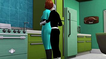 Danny Phantom's secret desire: fucking his own mother in The Sims 4