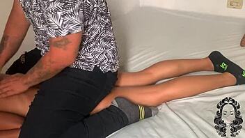 he dominated my stepsister with an erotic massage