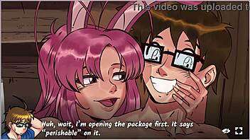 hentai heroes begin in bunny's house