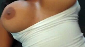 Rough Monster Cock Riding Latina Amateur on Living Room Table