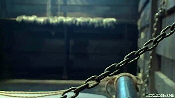 Employee Slams Boss with Rough Anal in Bondage!