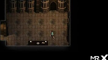 in treasure of nadia, she gets so horny and grabs his cock in episode 2 14