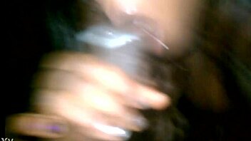 Ebony amateur showing homemade video of big black cock