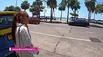 Teen 18+ Gets Hardcore Pussy Licking in Public Spot. Black Stud Fucks Her Tight Body to Wild Orgasm.