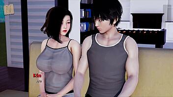 my real desire 58: big tits and ass in indian game