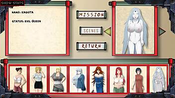 Sarada's MILF-filled training session with Konan and Kushina
