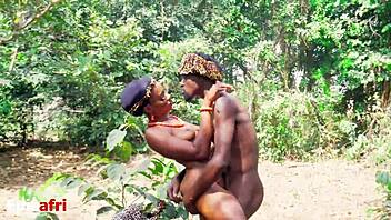 First time in the Garden of Eden: Adam and Eve’s hot scene