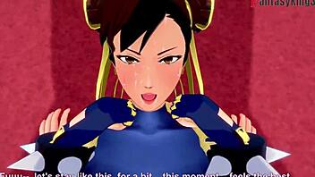 Chun-Li Blowjob And Fucking Pov