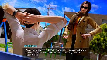 academy 230 brings hentai fun in anime game style.