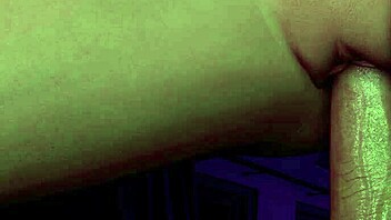 Hard fucking teen's pussy and ass in 3D hentai animation